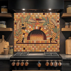 Artisan Tile Mosaic Glass Backsplash
