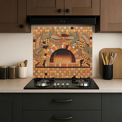 Artisan Tile Mosaic Glass Backsplash