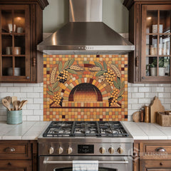 Artisan Tile Mosaic Glass Backsplash