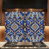Luxury Arabic Ornament Glass Panel