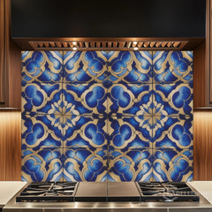 Luxury Arabic Ornament Glass Panel