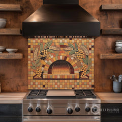 Artisan Tile Mosaic Glass Backsplash