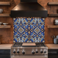 Luxury Arabic Ornament Glass Panel
