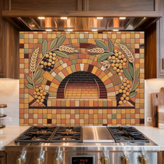 Artisan Tile Mosaic Glass Backsplash