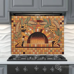 Artisan Tile Mosaic Glass Backsplash