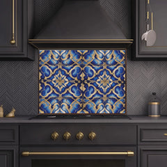 Luxury Arabic Ornament Glass Panel