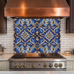 Luxury Arabic Ornament Glass Panel