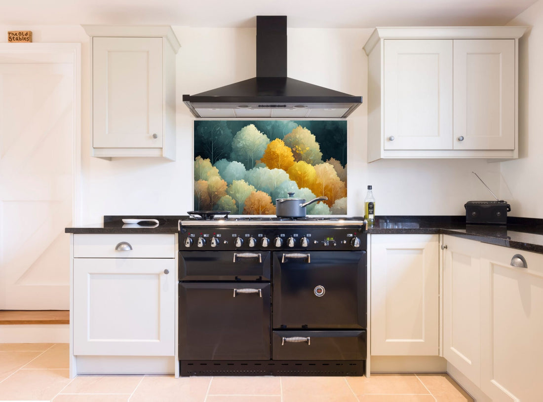 Exploring the Beauty of Glass Backsplash Behind the Stove