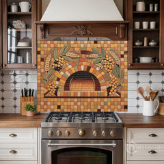 Artisan Tile Mosaic Glass Backsplash
