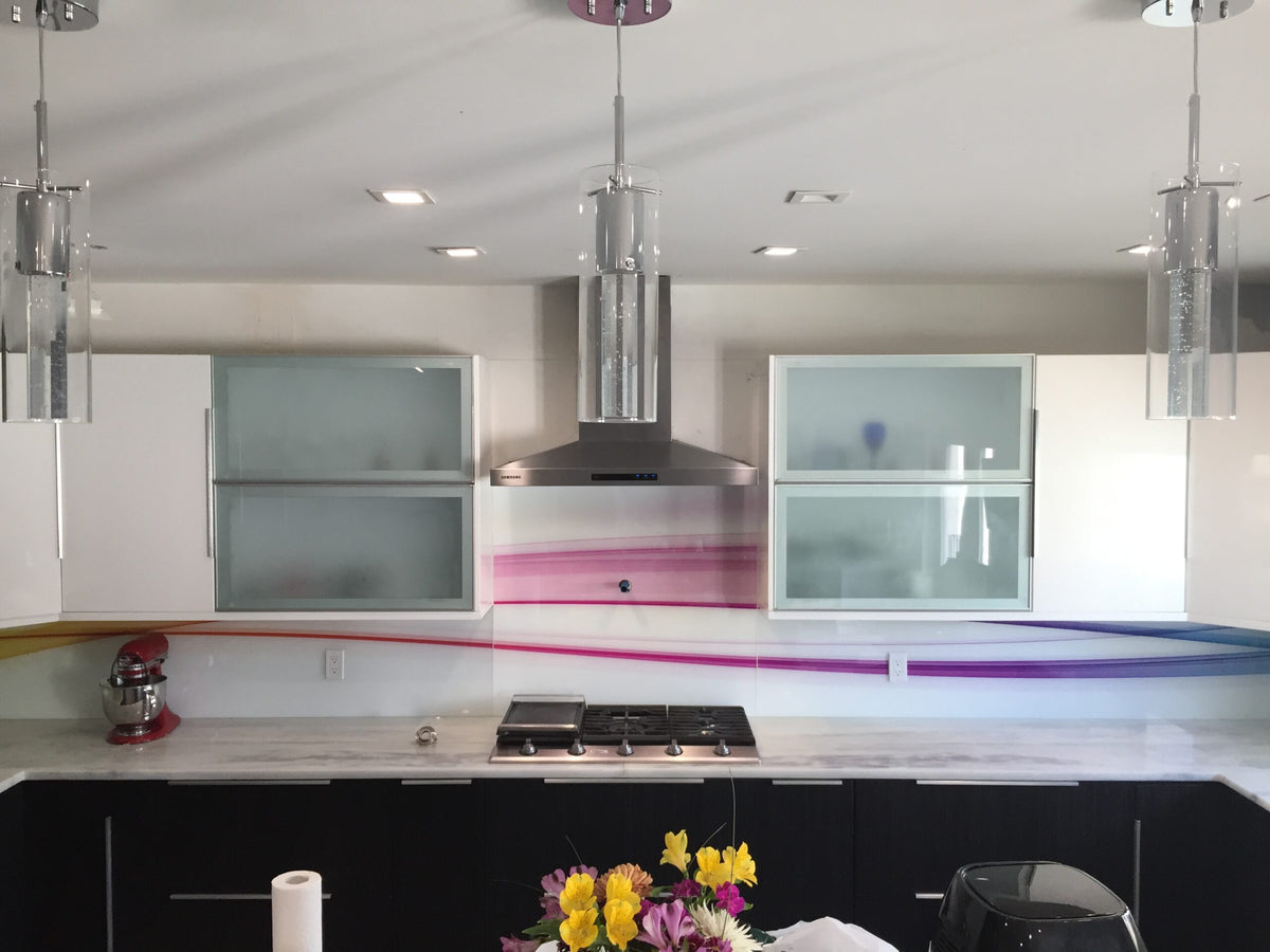 Turn your kitchen wall into a <em>work of art.</em>