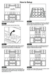 Art Deco Tempered Glass Kitchen Backsplash: Heat & Scratch Resistant
