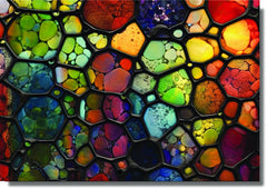 Abstract kitchen glass backsplash Tempered Glass, Stove Backsplash, for sink, Kitchen Decor, Stove Back Cover, Stove Top Cover, Kitchen art, Gift for mom, Kitchen wall decor, Backsplash Decals