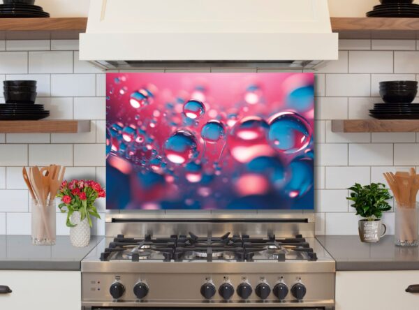 Water bubbles 5/32″ kitchen glass backsplash - Image 4