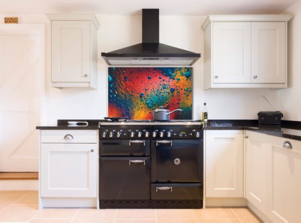 Vibrant paint colors 5/32″ kitchen glass backsplash - Image 6