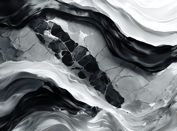 Abstract Digital Artwork Featuring Flowing Marble-Like Patterns - Image 7