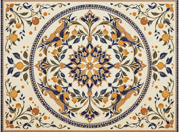 Tessellated Patterns of Mediterranean Flora - Image 7