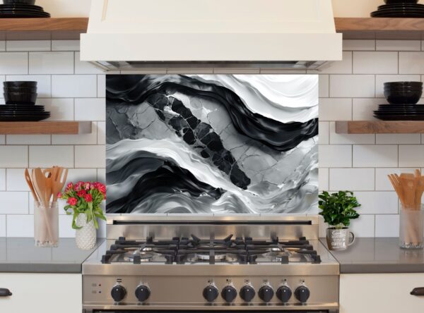 Abstract Digital Artwork Featuring Flowing Marble-Like Patterns - Image 6