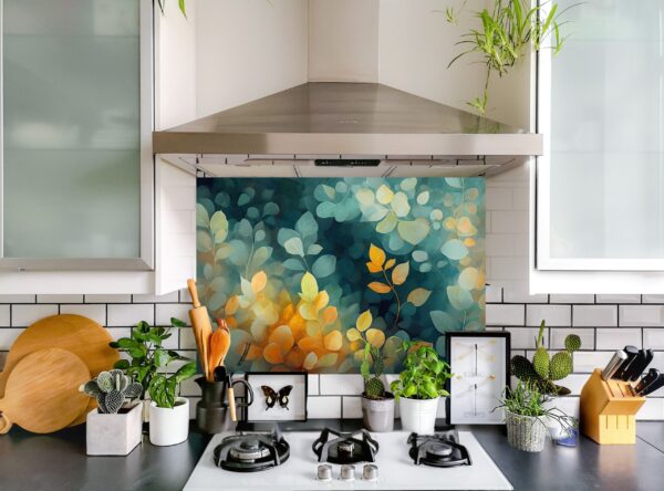 Abstract Tapestry Of Colorful Leaves In Soft Lighting - Image 6