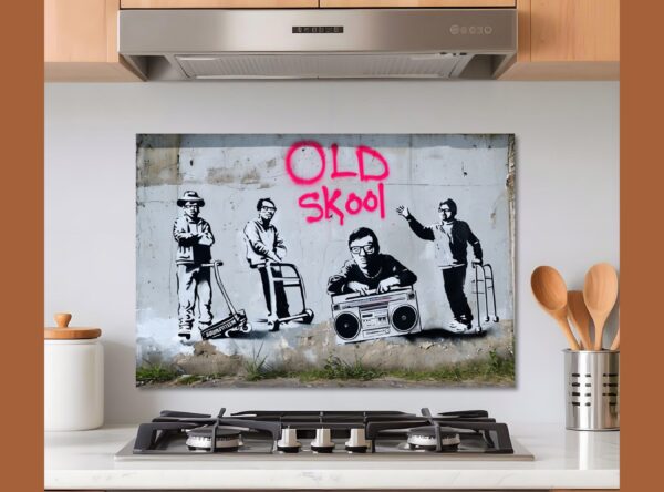 Graffiti Mural Featuring Stylized Figures Reflecting Skate Culture - Image 10