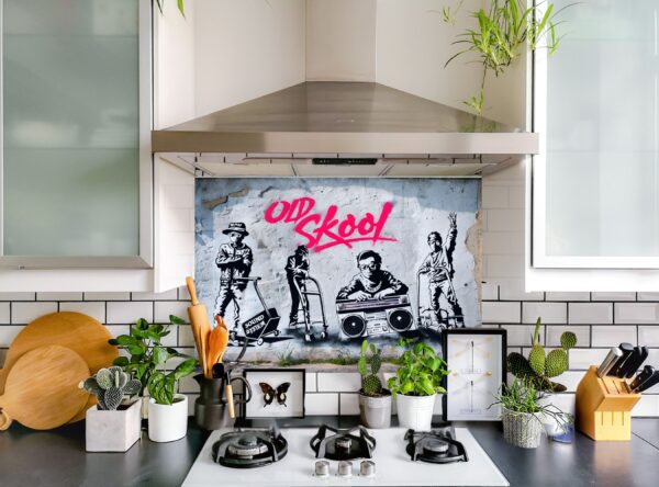 High-Quality Graffiti Mural Depicting Retro Skate Culture Figures - Image 8