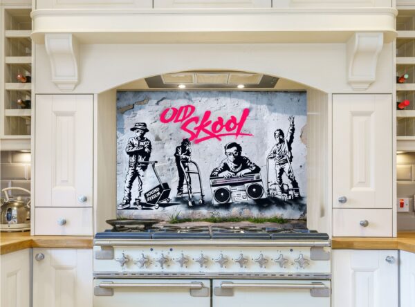 High-Quality Graffiti Mural Depicting Retro Skate Culture Figures - Image 6