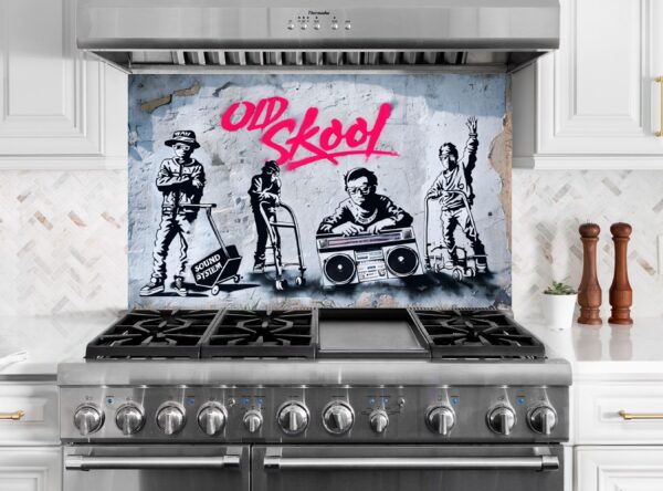 High-Quality Graffiti Mural Depicting Retro Skate Culture Figures - Image 5
