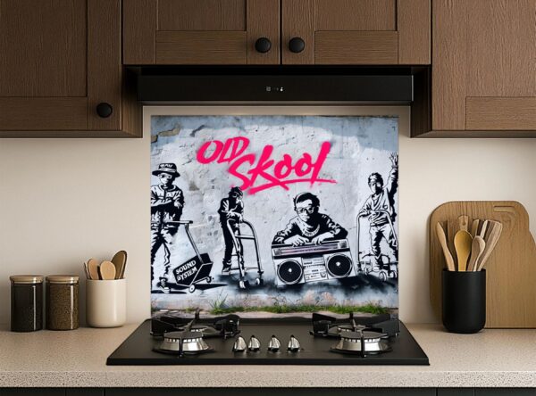 High-Quality Graffiti Mural Depicting Retro Skate Culture Figures - Image 4
