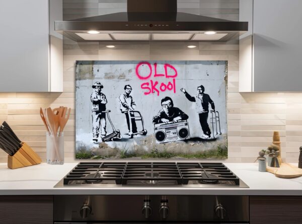 Graffiti Mural Featuring Stylized Figures Reflecting Skate Culture - Image 4
