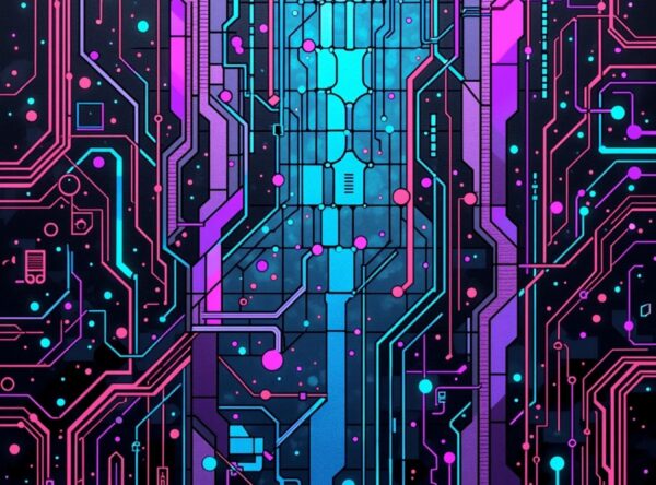 Cyberpunk Digital Grid - Image 12