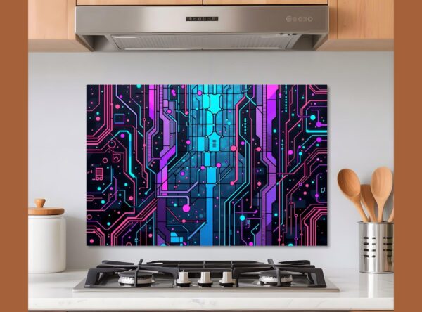 Cyberpunk Digital Grid - Image 4