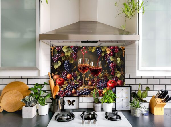 Baroque Harvest: A Celebration of Wine and Autumn Fruits - Image 9