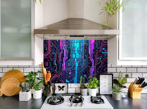Cyberpunk Digital Grid - Image 5