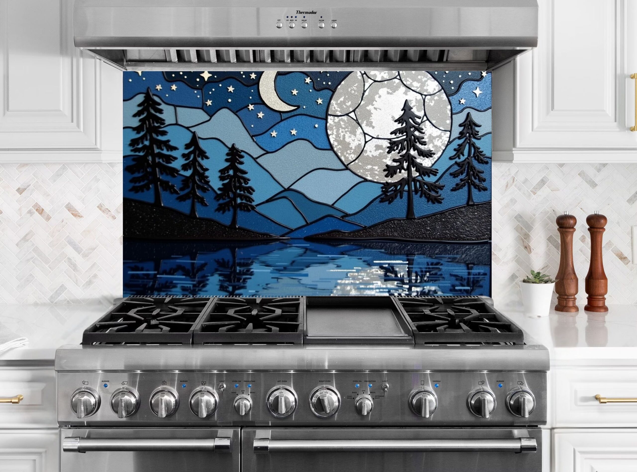 Monochromatic Moonlit Reflections - Image 6