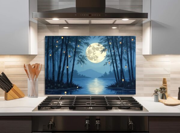 Monochromatic Moonlight Grove - Image 4
