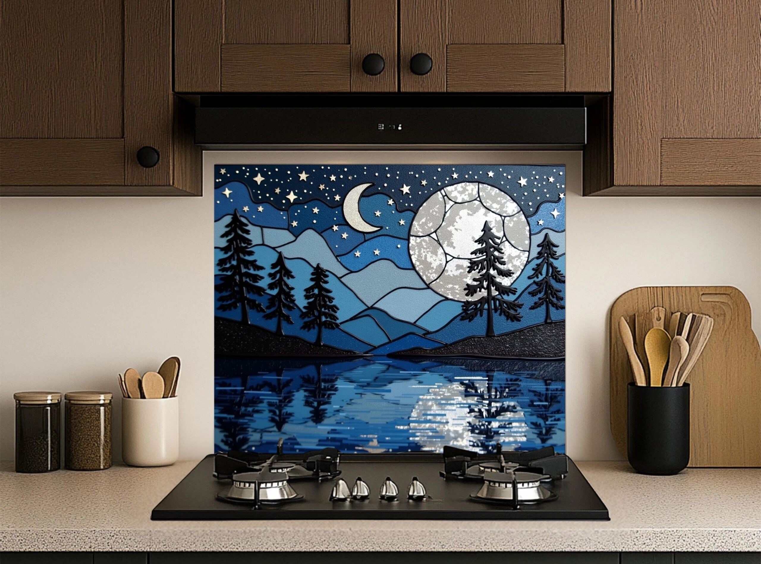 Monochromatic Moonlit Reflections - Image 5