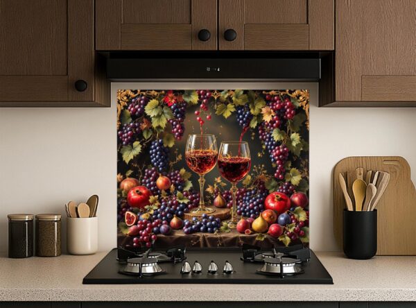 Baroque Harvest: A Celebration of Wine and Autumn Fruits - Image 5