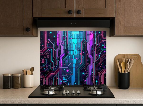 Cyberpunk Digital Grid - Image 9