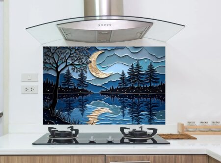 Monochromatic Moonlit Reflections2