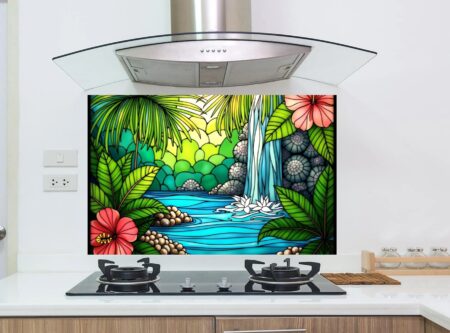 Tropical Paradise Mosaic